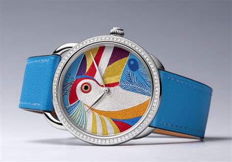 hermes toucans|Introducing: Hermès Arceau Toucan de Paradis. White gold, .